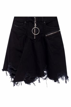 Raw-trimmed skirt, zdjęcie 1 Raw-trimmed skirt od Diesel
